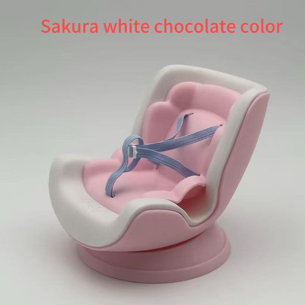 Labubu Sitting Party Aromatherapy Car Air Vent Safety Seat Ornament