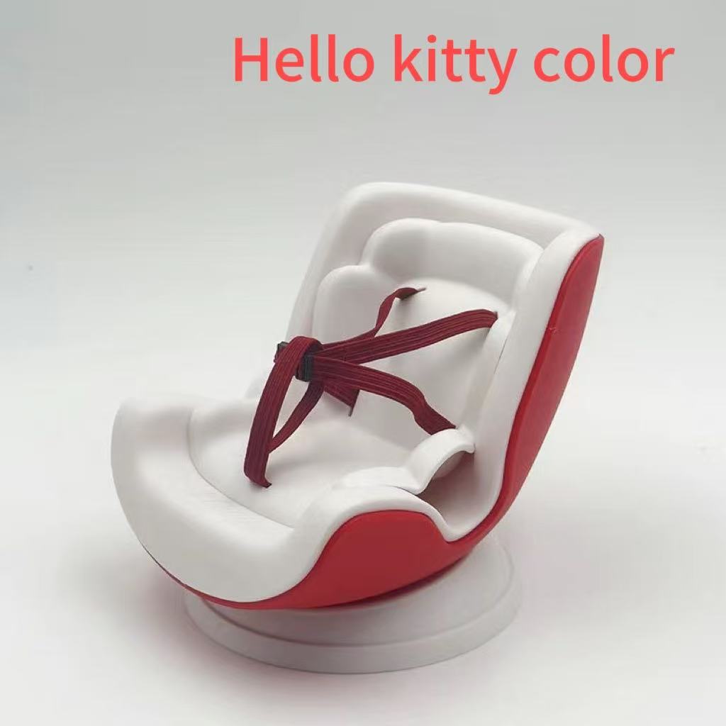Labubu Sitting Party Aromatherapy Car Air Vent Safety Seat Ornament