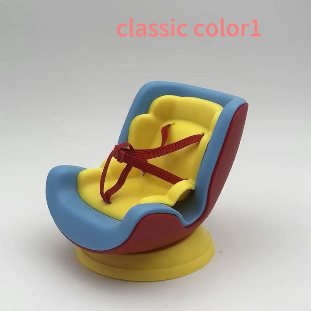 Labubu Sitting Party Aromatherapy Car Air Vent Safety Seat Ornament