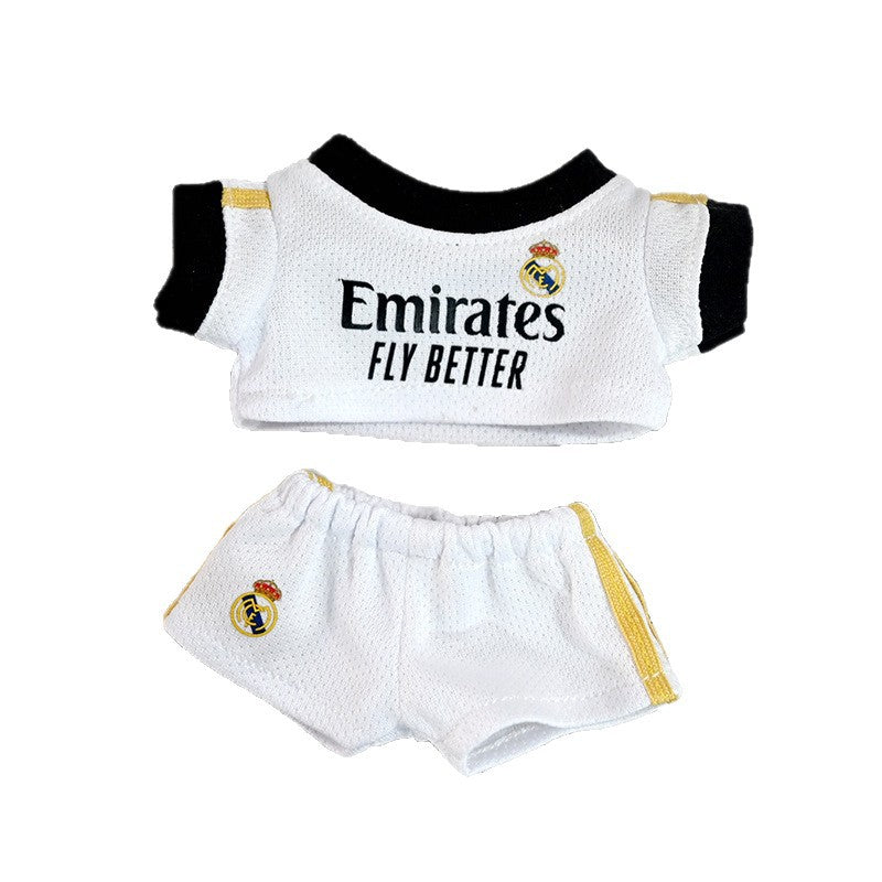 Second generation Labubu Labubu clothes pendant Labubu sitting party jersey suit