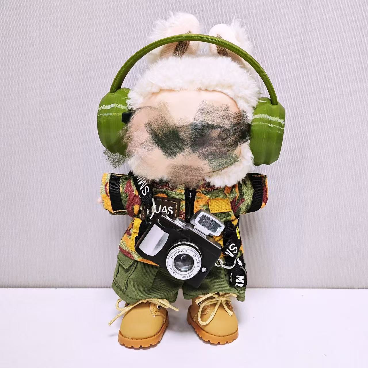 Trend for Labubu dolls of the 1st, 2nd and 3rd generations - universal for 15cm and 17cm Labubu doll clothes.