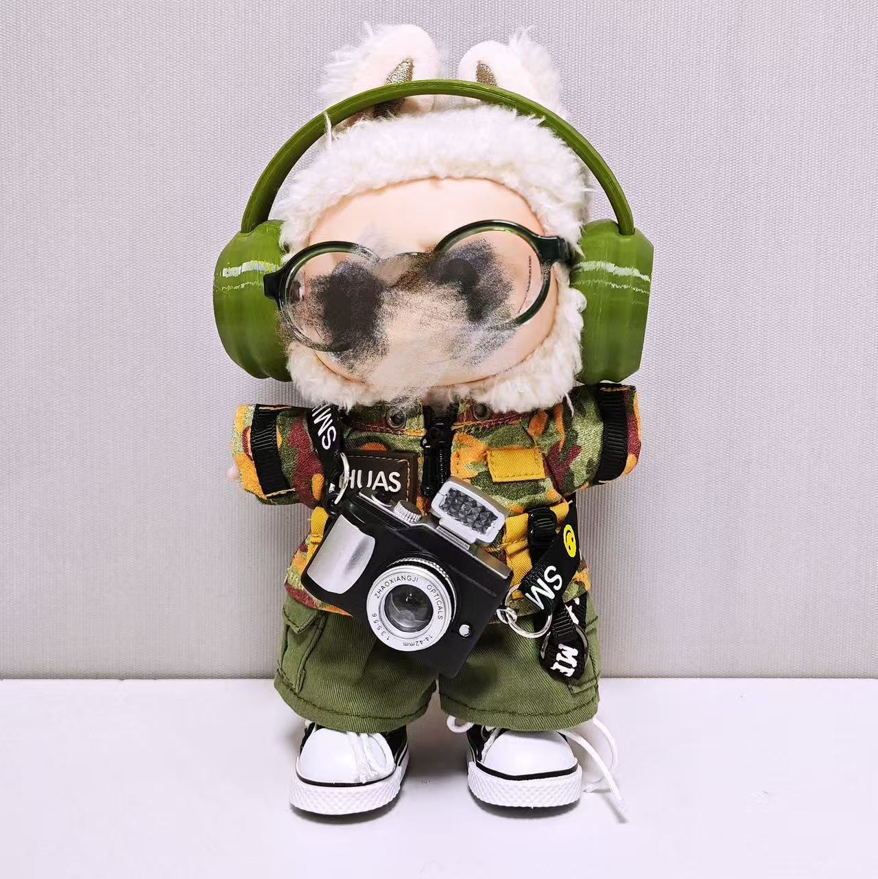 Trend for Labubu dolls of the 1st, 2nd and 3rd generations - universal for 15cm and 17cm Labubu doll clothes.
