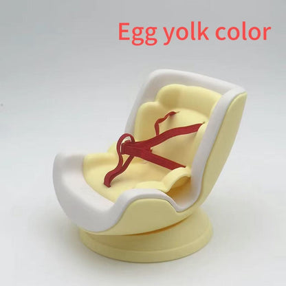 Labubu Sitting Party Aromatherapy Car Air Vent Safety Seat Ornament