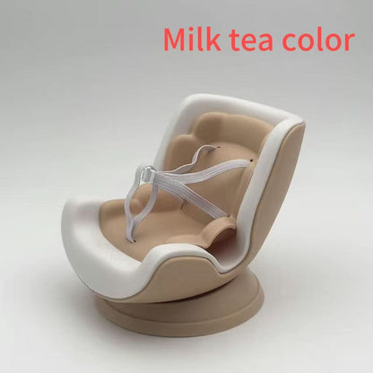 Labubu Sitting Party Aromatherapy Car Air Vent Safety Seat Ornament