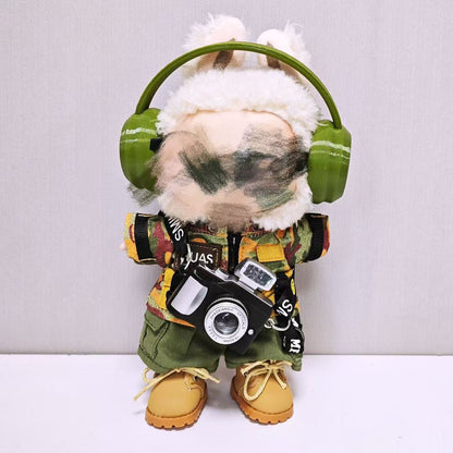 Trend  for Labubu dolls of the 1st, 2nd and 3rd generations - universal for 15cm and 17cm Labubu doll clothes.